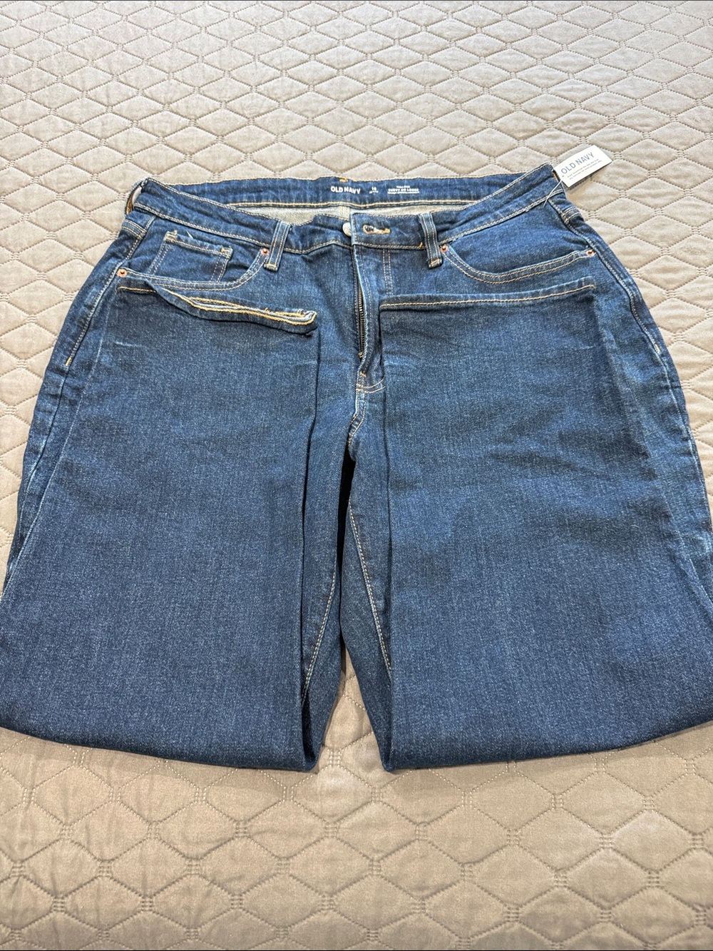 Old Navy Women's Indigo Curvy OG Loose